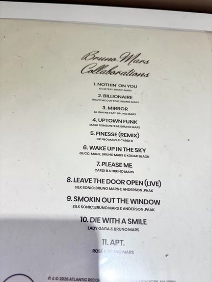 Bruno Mars – Collaborations – Record Store Day 2026 Vinyl (LP) — photo 6
