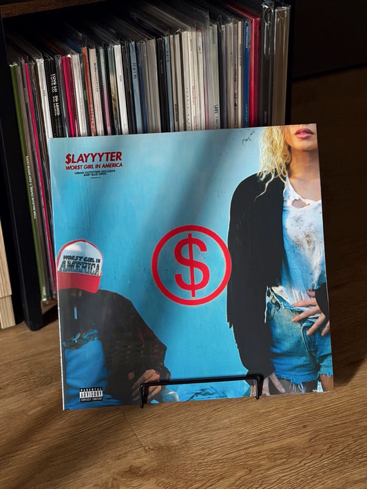 Slayyyter – WOR$T GIRL IN AMERICA – UO Baby Blue Vinyl LP