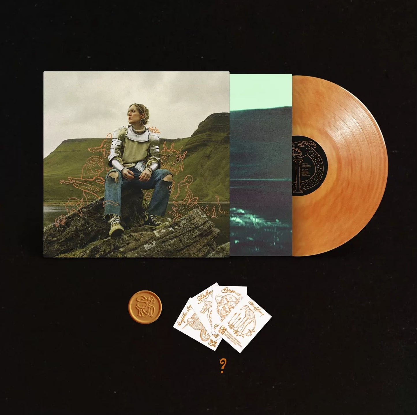 Shura – I Got Too Sad for My Friends – Signed Orange Marbled Vinyl (LP)