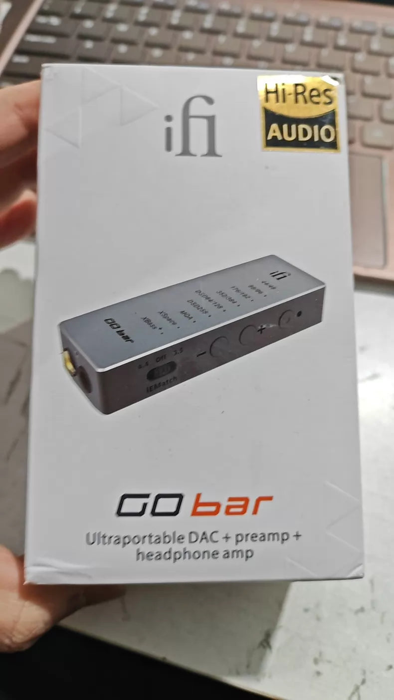 iFi GO bar Portable DAC / Amp – source photograph 2