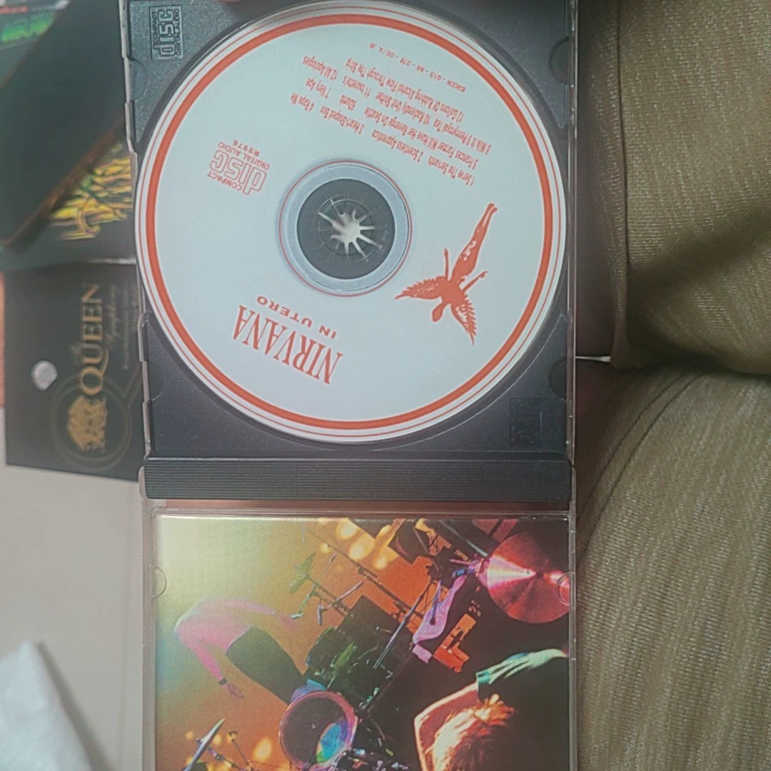 Nirvana – In Utero – CD, Used Copy – actual item photograph 3