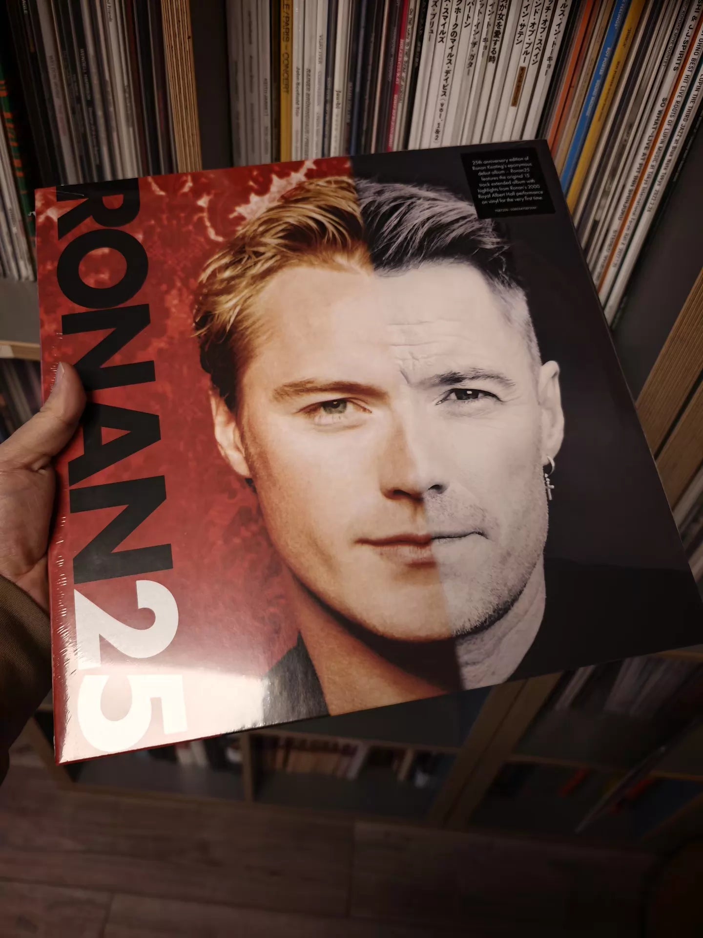 Ronan Keating – Ronan – 25th Anniversary Red & Silver Vinyl (2LP)