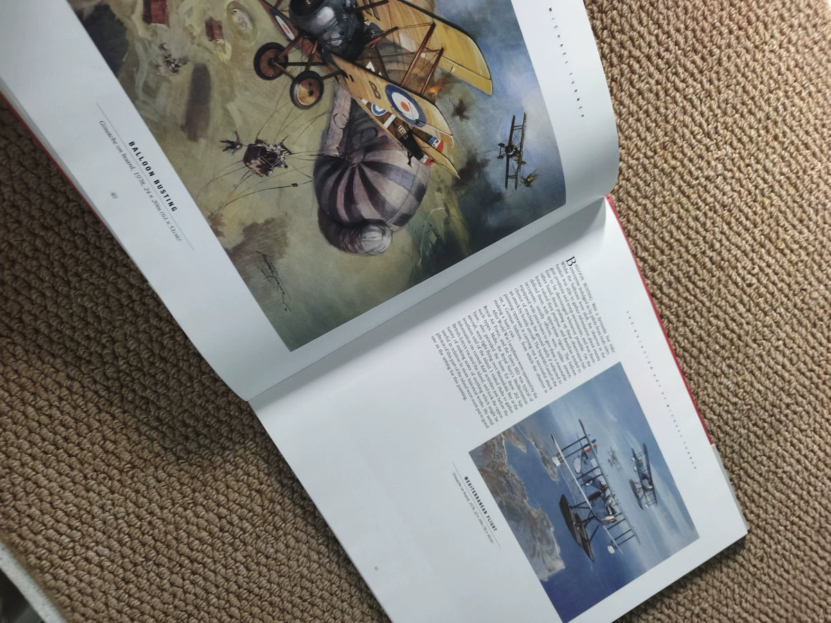 The Aviation Art of Michael Turner – English Hardcover Book – actual item photograph 6