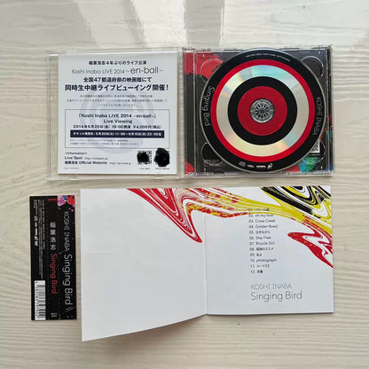 Koshi Inaba – Singing Bird – First Edition CD + DVD