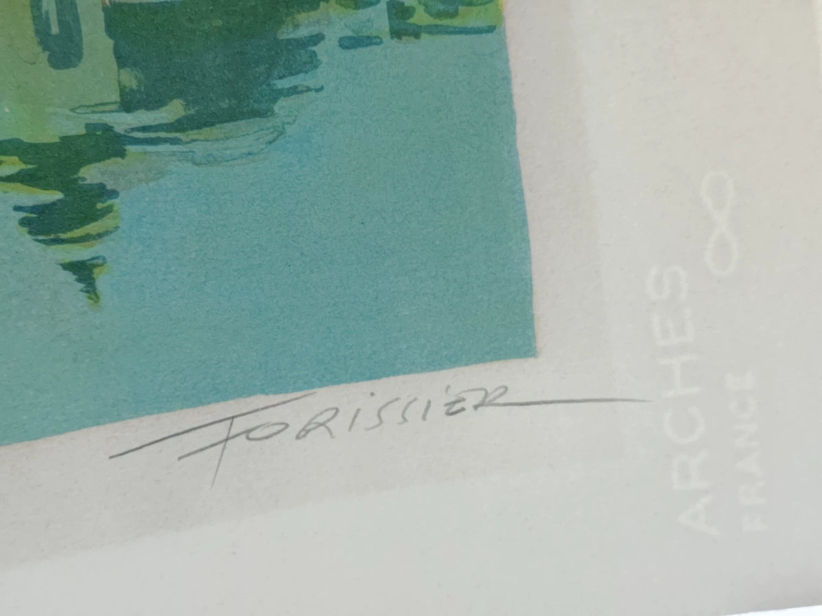 Roger Forissier – Signed 1985 Original Lithograph, Edition of 200 — original seller image 2