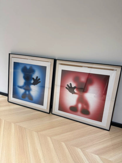 Whatshisname – Gone Minnie & Mickey Signed Limited Print Pair