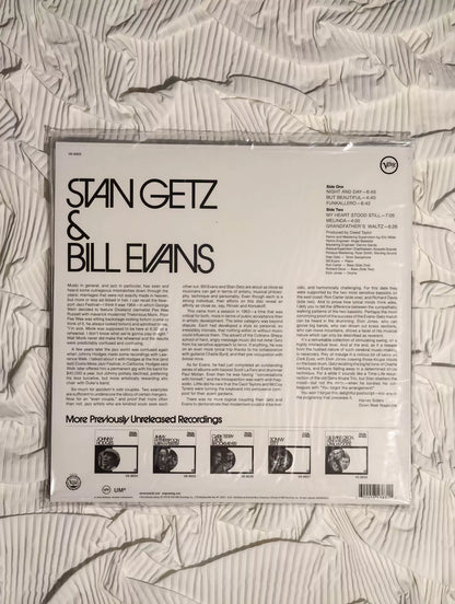 Stan Getz & Bill Evans – Previously Unreleased Recordings – Acoustic Sounds LP – actual item photograph 5