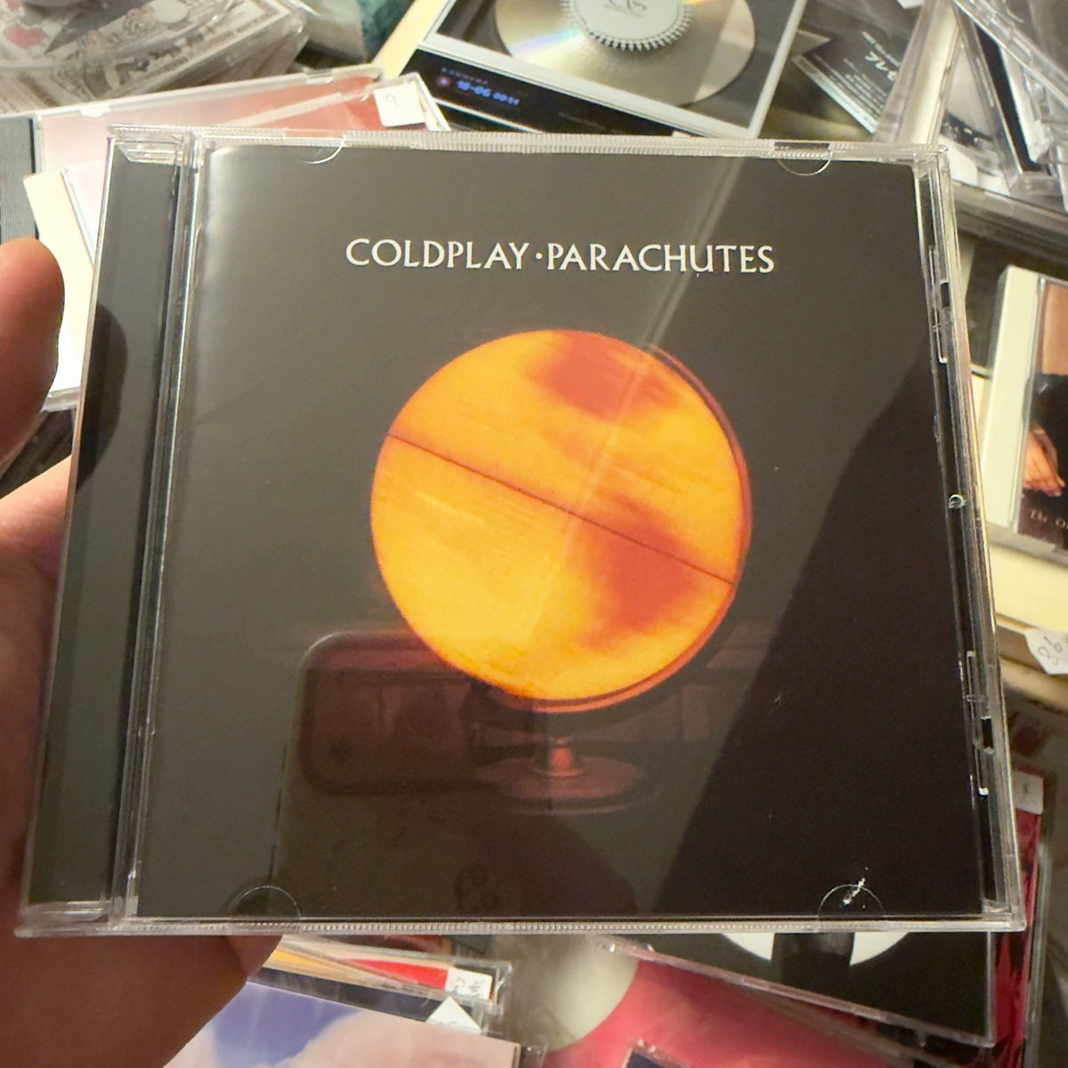 Coldplay – Parachutes – Japanese CD – actual item photograph 1