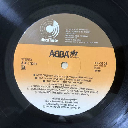ABBA – The Album – Japanese Vinyl LP – actual copy