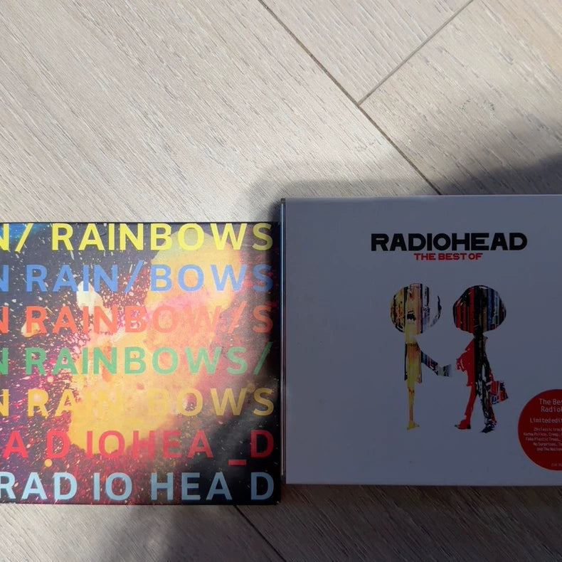 Radiohead – In Rainbows + The Best Of, Three-CD Bundle – actual item photograph
