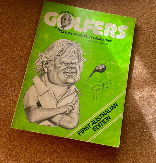Tony Rafty – Golfers – 1975 Caricature Book