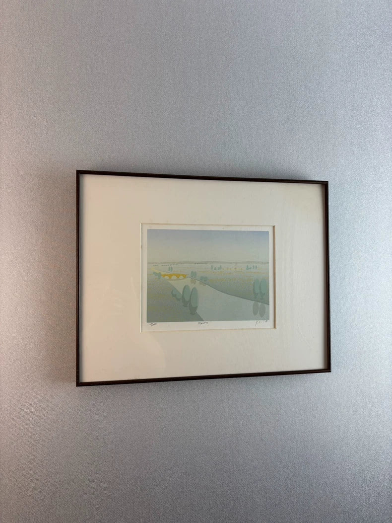 北吉晃 – Landscape – Signed Framed Art Print