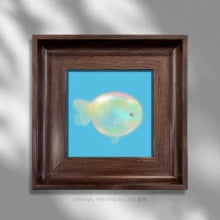 LINLI 梦幻泡影 / Fleeting Dream — Framed Goldfish Giclée