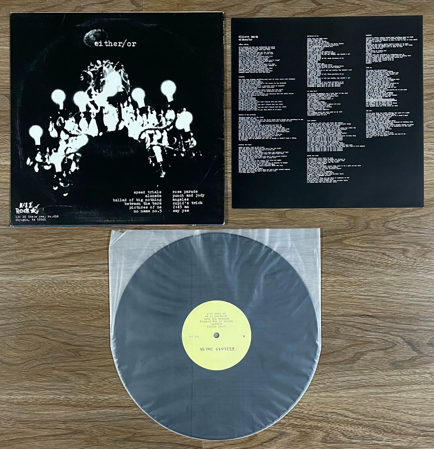 Elliott Smith – Either/Or 2002 US Vinyl LP — product detail 2