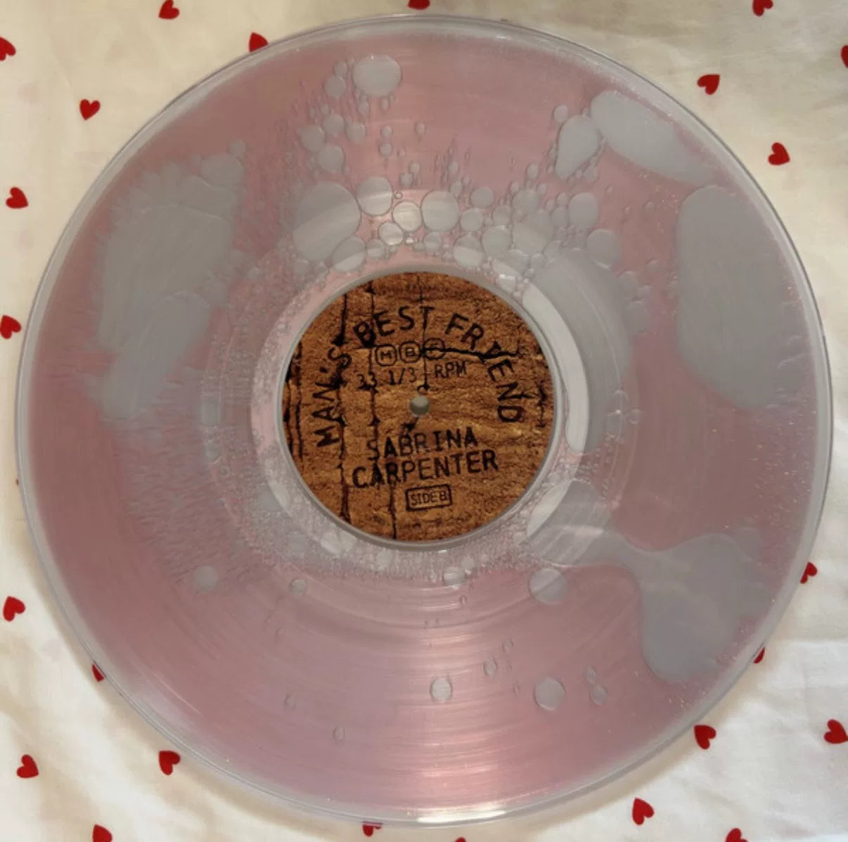 Sabrina Carpenter – Man’s Best Friend Limited Liquid-Filled Vinyl LP – 預售
