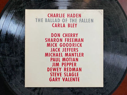 Charlie Haden — The Ballad of the Fallen — front view