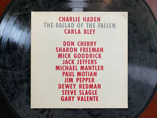 Charlie Haden — The Ballad of the Fallen — front view