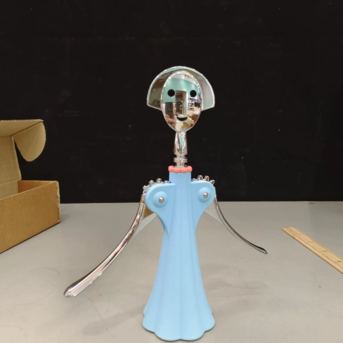Alessi Anna G. Corkscrew by Alessandro Mendini – Blue — original seller image