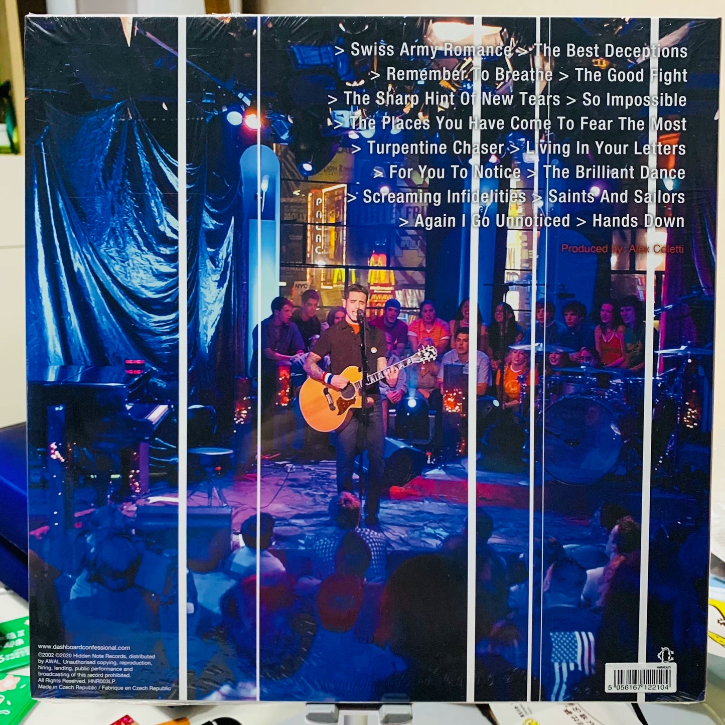 Dashboard Confessional – MTV Unplugged – Red & Pink Vinyl (LP) – product photo 3