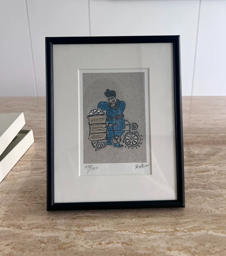 Hao Qiang – Two Signed Framed Art Prints