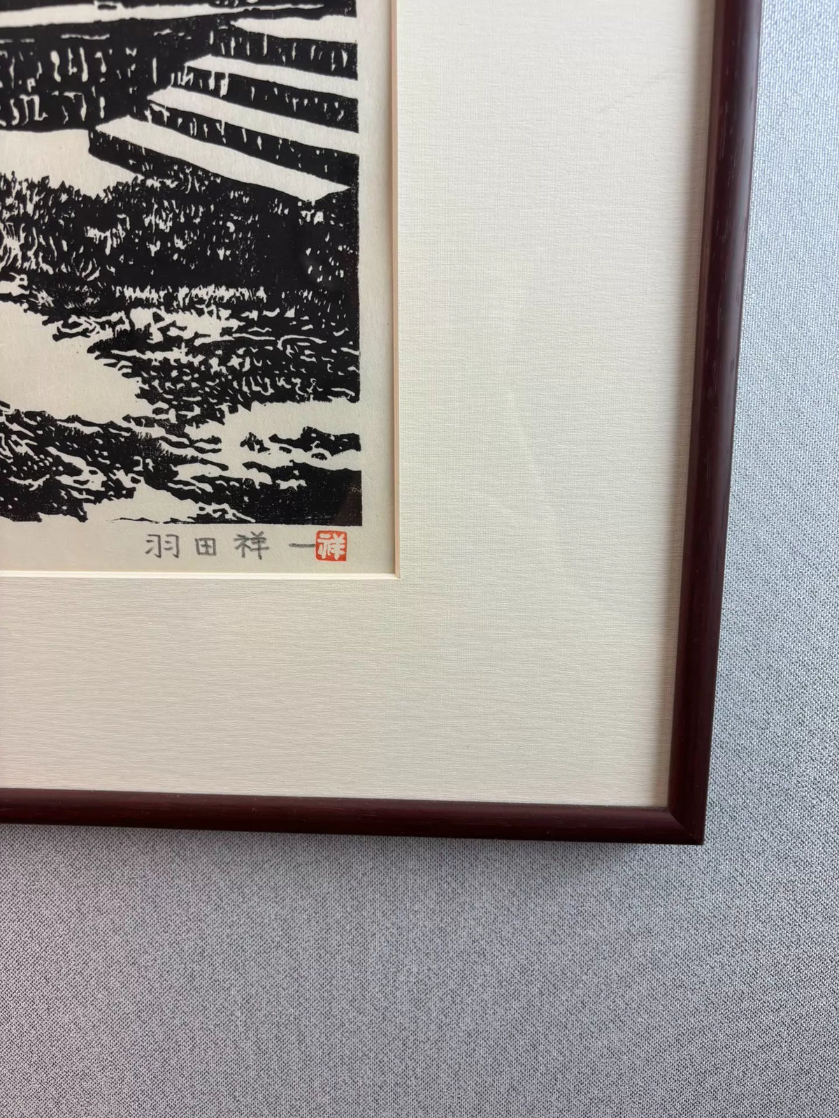 Shoichi Haneda – Ancient Temple and Great Tree – Print — product detail 4