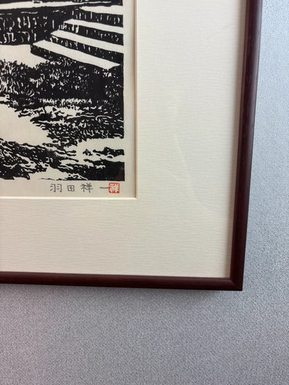 Shoichi Haneda – Ancient Temple and Great Tree – Print — product detail 4