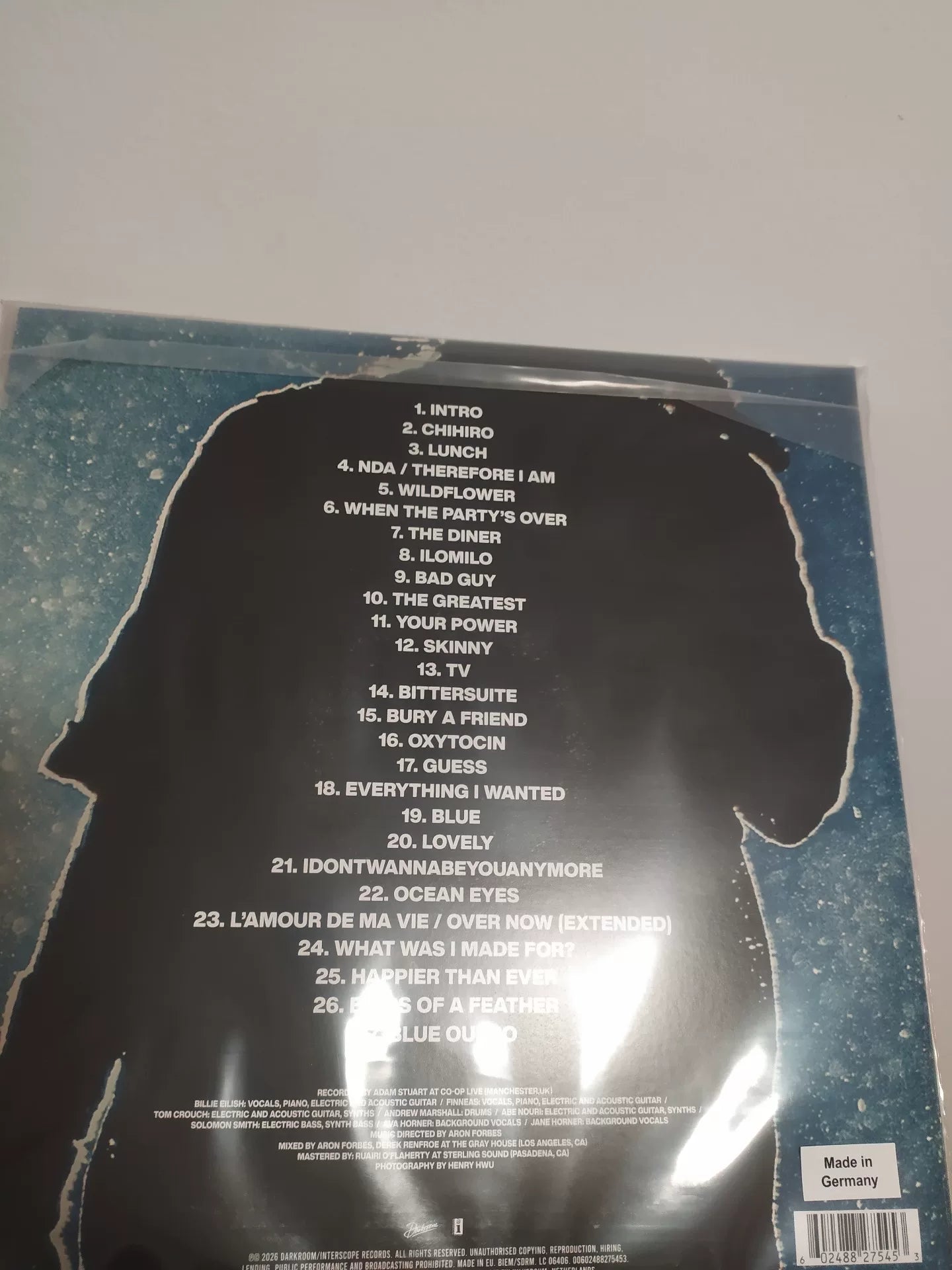 Billie Eilish – Hit Me Hard and Soft: The Tour Live Tri-Color Vinyl