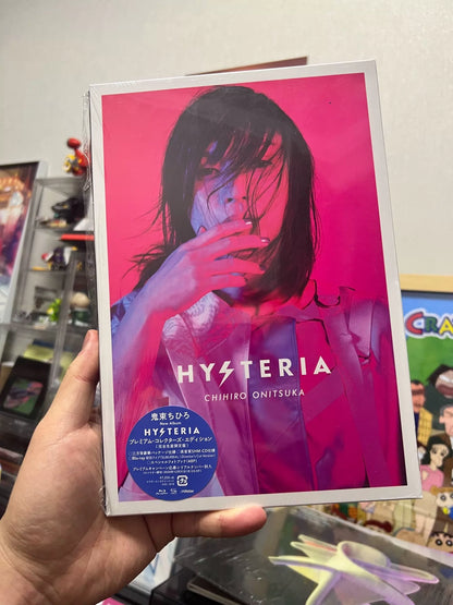 Chihiro Onitsuka – Hysteria – Japanese Limited CD and Blu-ray with Bonus Folder – actual item photograph 1