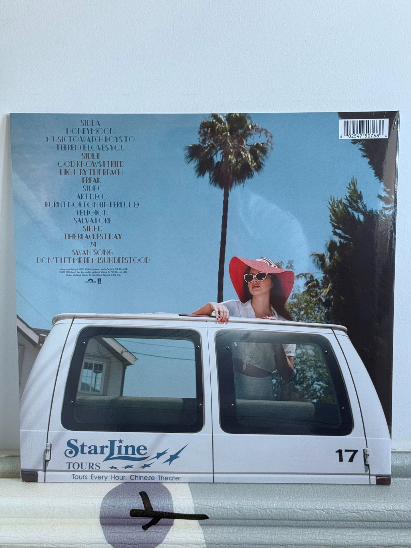 Lana Del Rey – Honeymoon US Red Vinyl 2LP