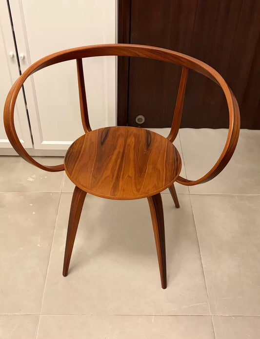 Vitra / George Nelson – The Pretzel Rosewood Armchair 2008 Limited Edition — original seller image