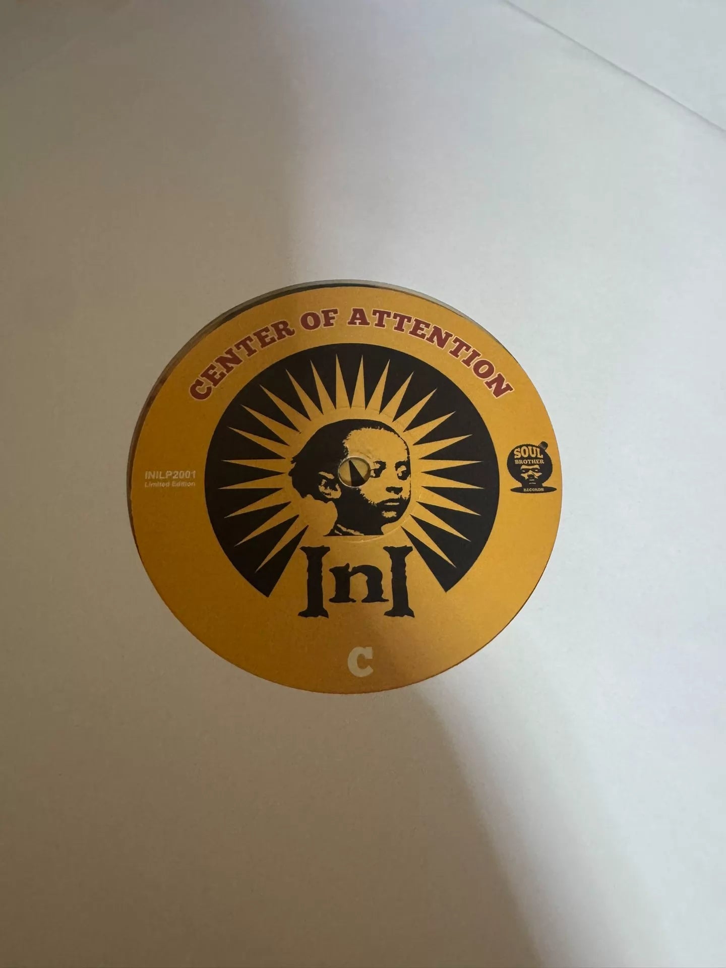 INI / Pete Rock – Center of Attention Transparent Yellow Vinyl