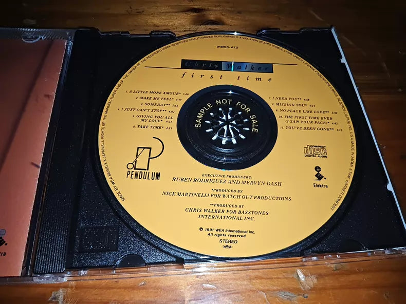 Chris Walker – First Time – Japanese CD