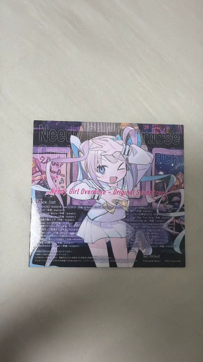 Needy Girl Overdose – Original Soundtrack – Japanese CD – actual item photograph 1