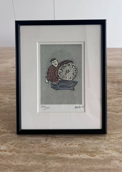 Hao Qiang – Two Signed Framed Art Prints