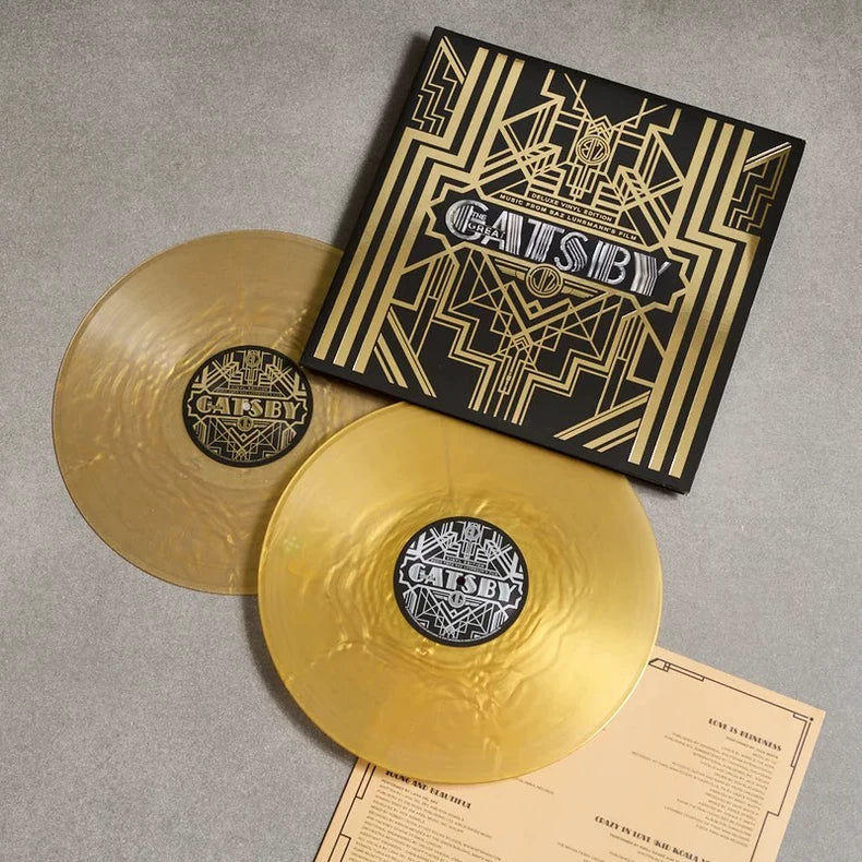 The Great Gatsby Original Motion Picture Soundtrack Gold Vinyl 2LP