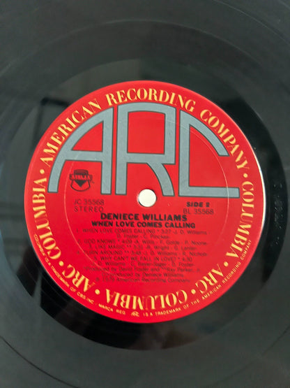 Deniece Williams – When Love Comes Calling 1980 Vinyl LP — product detail 5