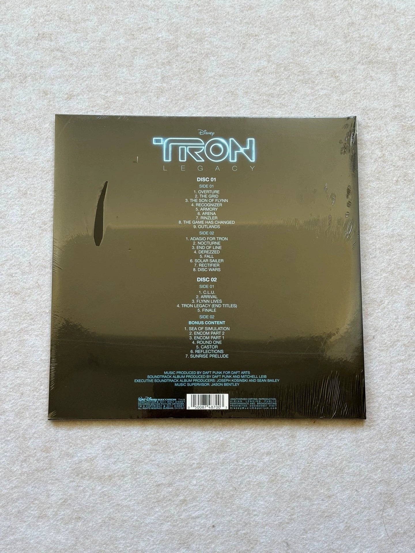 Daft Punk – TRON: Legacy – Clear & Blue Vinyl (2LP)
