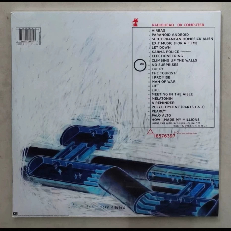Radiohead – OK Computer OKNOTOK, 3LP – item photograph 2