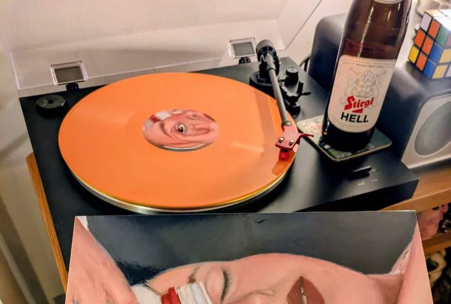 Dry Cleaning – Secret Love – Japanese Obi Apricot Vinyl (LP)