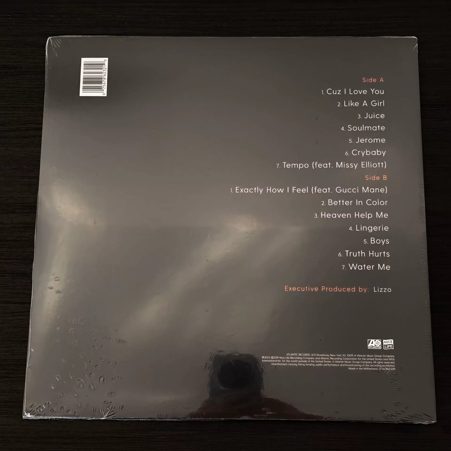 Lizzo – Cuz I Love You Limited Blue Vinyl LP