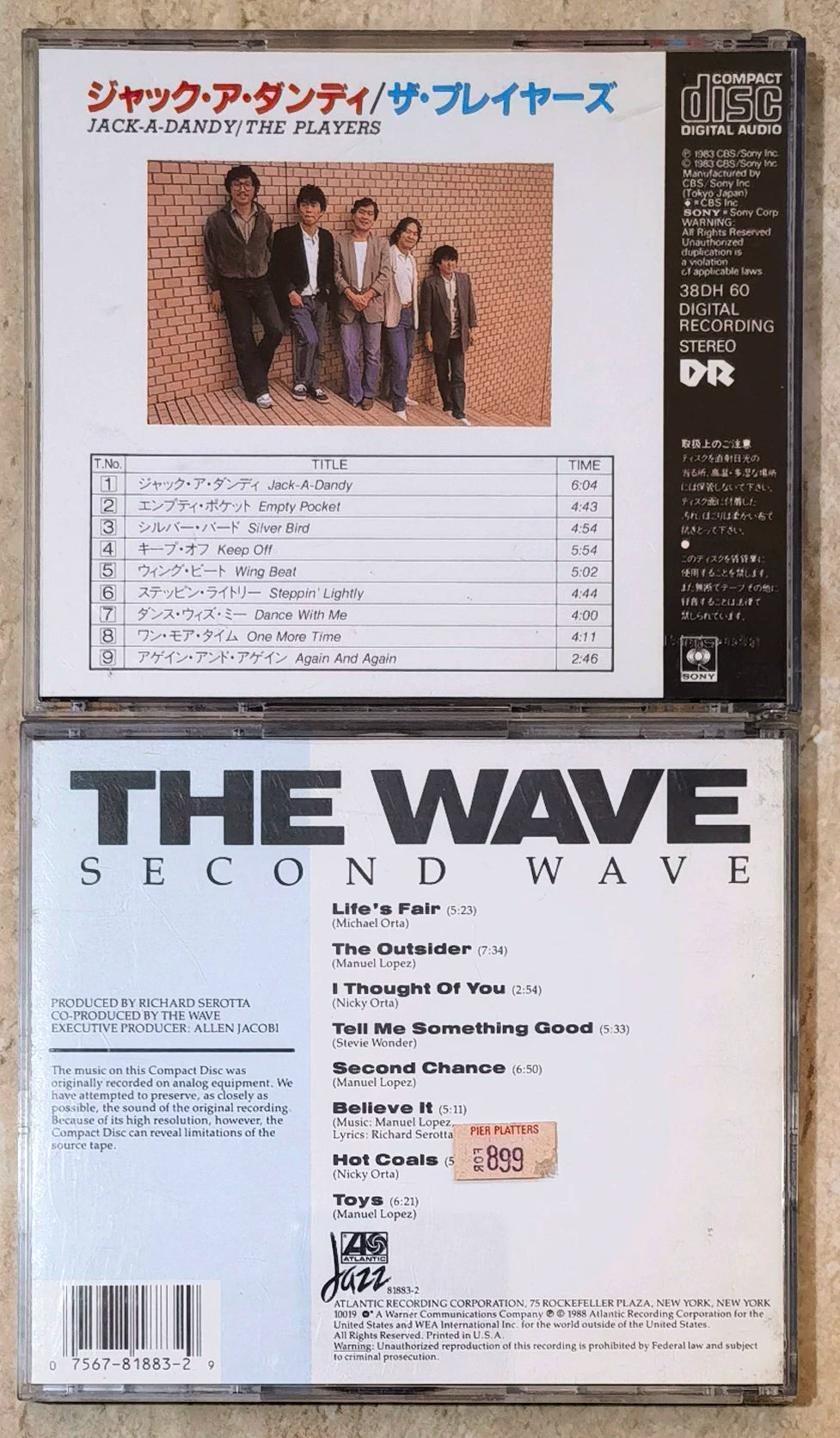 The Players / The Wave – Jack-A-Dandy + Second Wave – 2CD Bundle