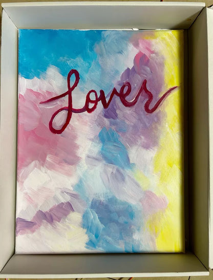 Lover – Original Taylor Swift-Inspired Acrylic Painting