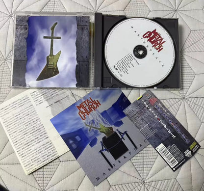 Metal Church – Masterpeace – Japanese CD with OBI – actual item photograph 3