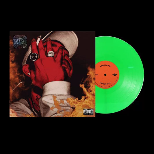 Pre-order｜Post Malone - August 26 10th Anniversary Green Vinyl