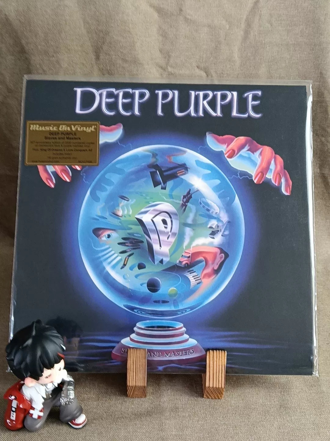 Deep Purple – Slaves and Masters Numbered Blue Purple Vinyl LP
