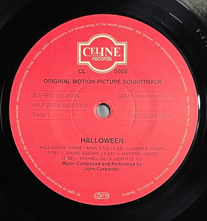 Halloween – Original Motion Picture Soundtrack 1983 German First-Press Vinyl LP — product detail 3