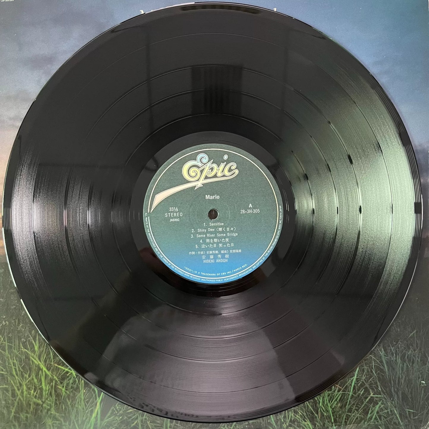 Hideki Andoh – Mario 1987 Japanese First Press Vinyl