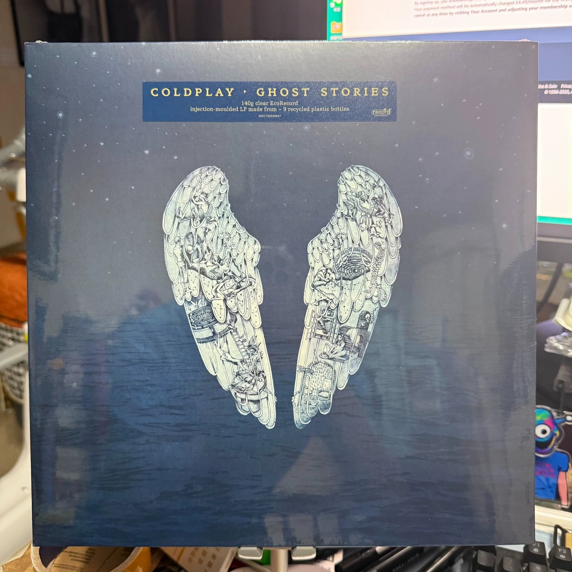 Coldplay – Ghost Stories – 2025 Eco Clear Vinyl (LP)