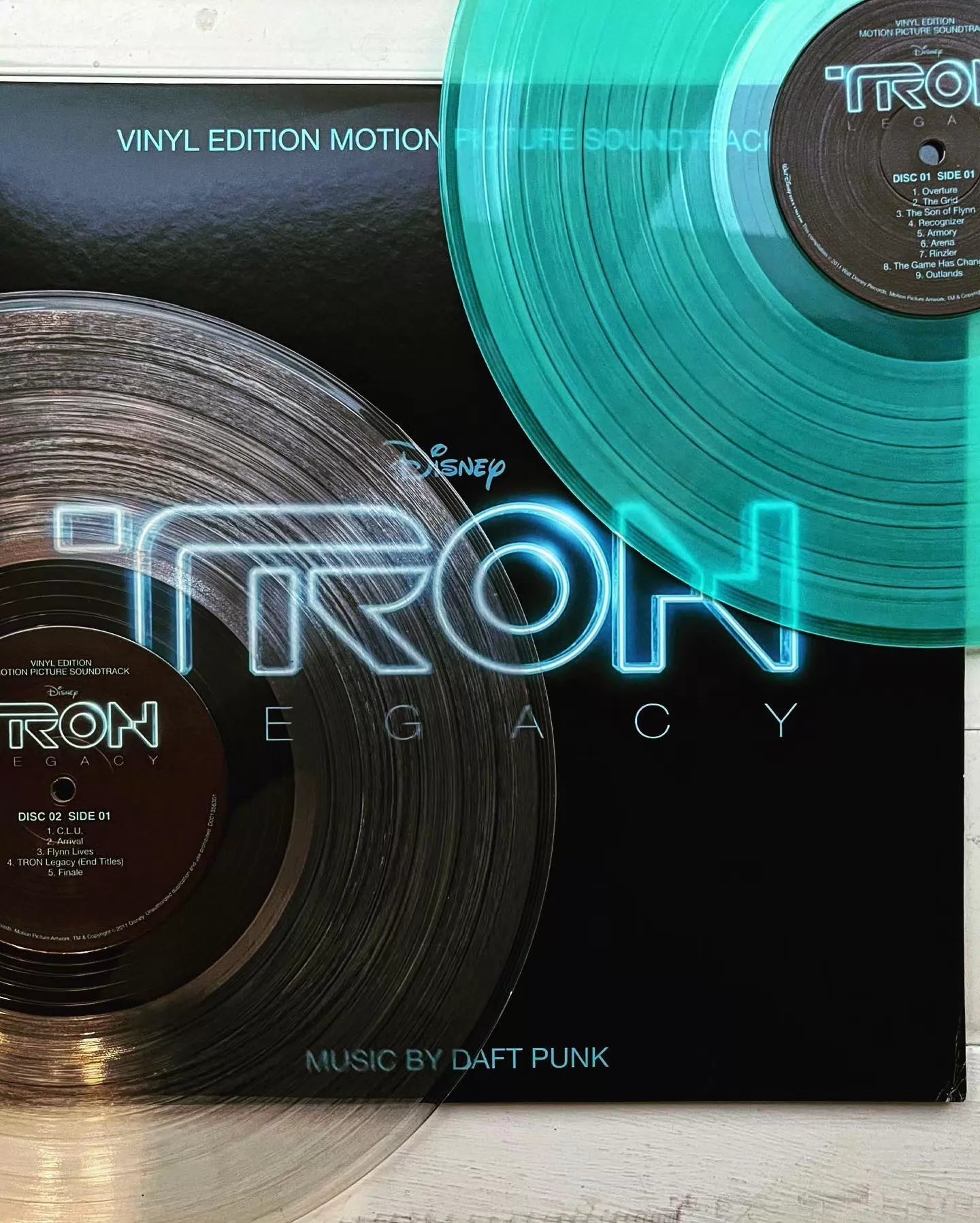 Daft Punk – TRON: Legacy – Clear & Blue Vinyl (2LP)