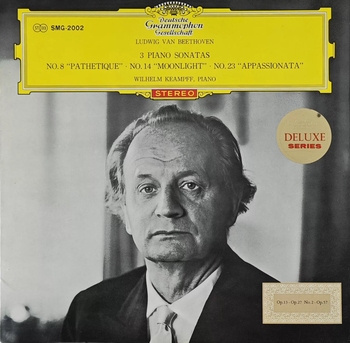Wilhelm Kempff – Beethoven: Pathétique, Moonlight and Appassionata – Japanese LP
